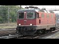 Swiss and French Trains at Basel-SBB Railway Station