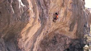 Joe Kinder on The Re-Up, 9a, Cathedral, Utah