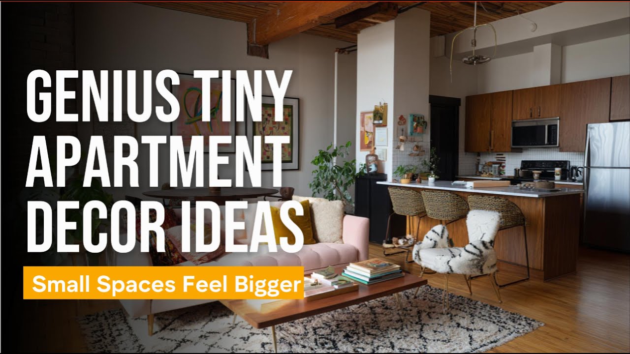 Genius Tiny Apartment Decor Ideas That Instantly Make Small Spaces Feel ...
