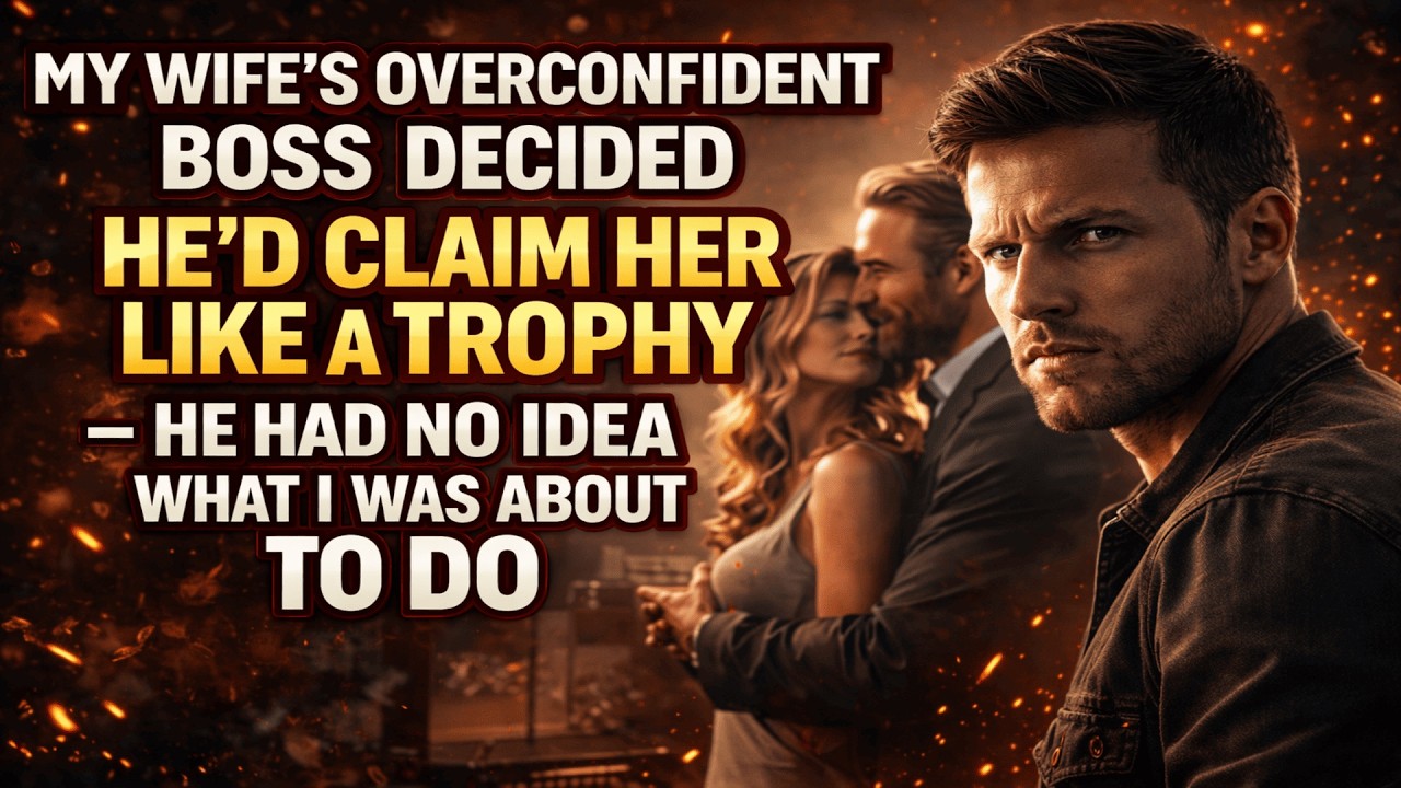 My Wife’s Overconfident Boss Decided He’d Claim Her Like a Trophy — He Had No Idea What I Was About