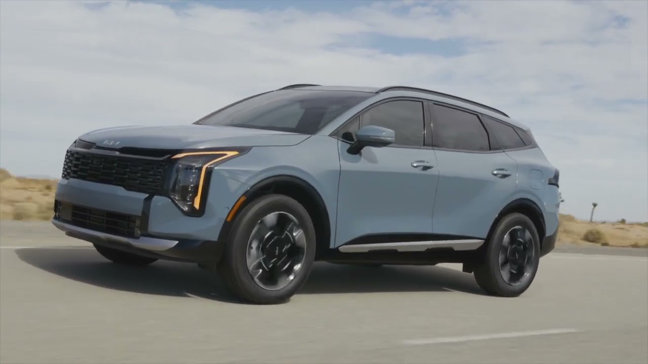 2027 Kia Sportage Hybrid Driving Video