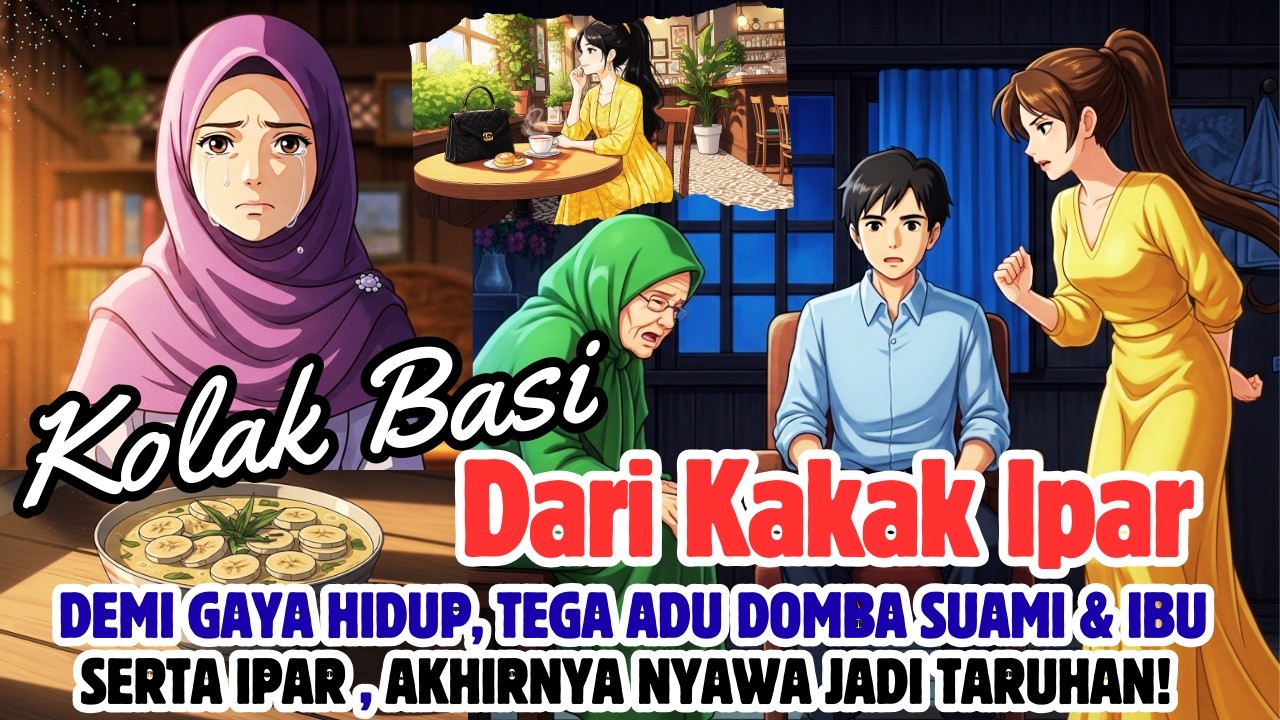 KOLAK BASI DARI IPAR! DEMI GAYA HIDUP, TEGA ADU DOMBA SUAMI & IBU, AKHIRNYA NYAWA JADI TARUHAN!