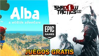 Juegos Gratis | Alba - A Wildlife Adventure 👧 y Shadow Tactics | Epic Games Store | Noticias