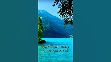 #والشمس تجري لمستقر لها #سورة يس🤍🦋🤍