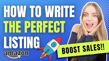 How to Create THE PERFECT Amazon Product Listing that ACTUALLY Converts!
