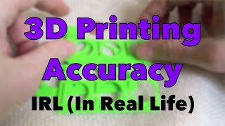 3D Printer IRL Calibration and Accuracy Test