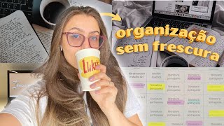 Vlog: Minha organização para estudos, trabalho e para ter uma vida *atualizado* | Bruna Martiolli