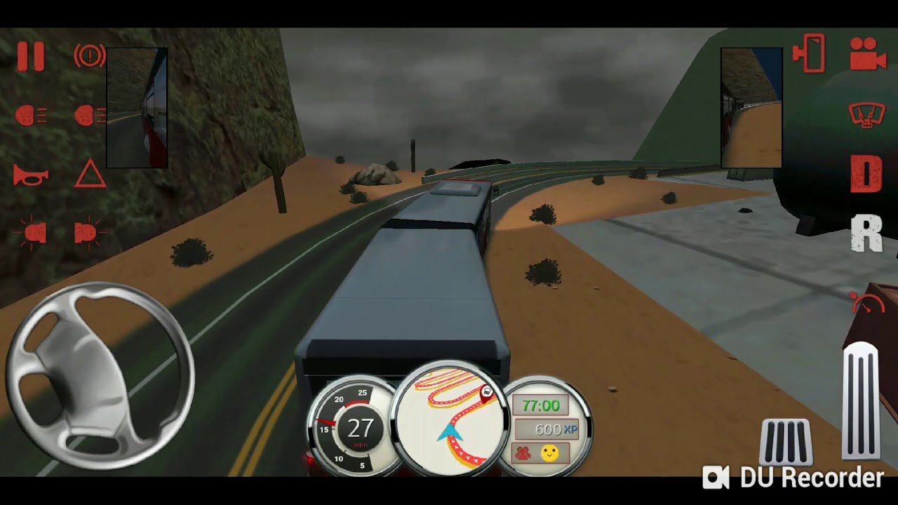 Let's Play Bus Simulator '17!!! Custom Los Angeles Countryside Level 😲💨💨💨