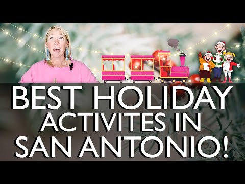 Vidéo: San Antonio's River Walk à Noël