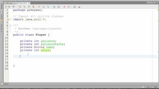 PokeyMan Part 1 - OOP Concepts: Data Hiding and Protection