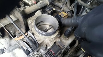 Jeep throttle position sensor replacement trick.  Was dying at lights, now it