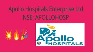 🎉🔥Apollo Hospitals Enterprise Ltd💥🔥🎉NSE: APOLLOHOSP💥🔥🎉