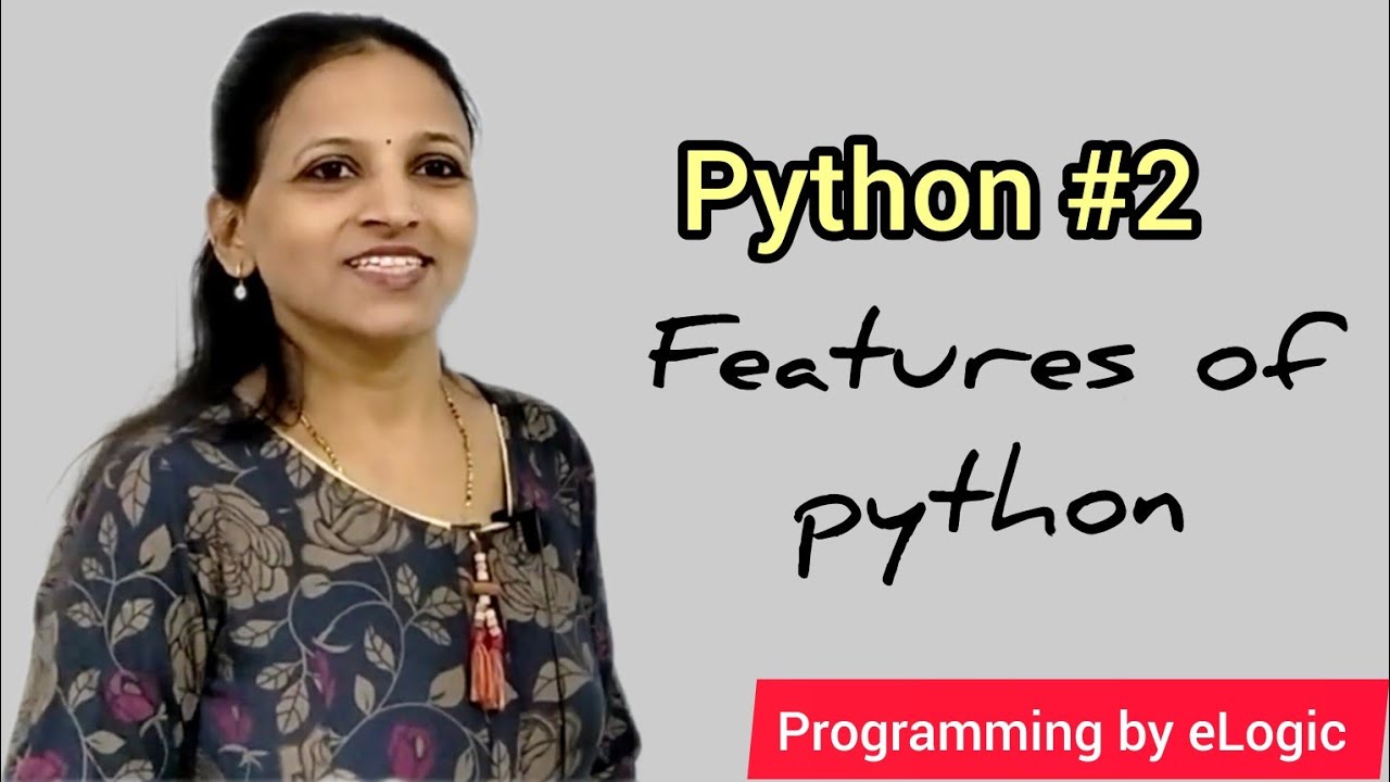 Features of python - YouTube