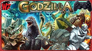 Wikizilla play a few matches in Godzilla: Save the Earth