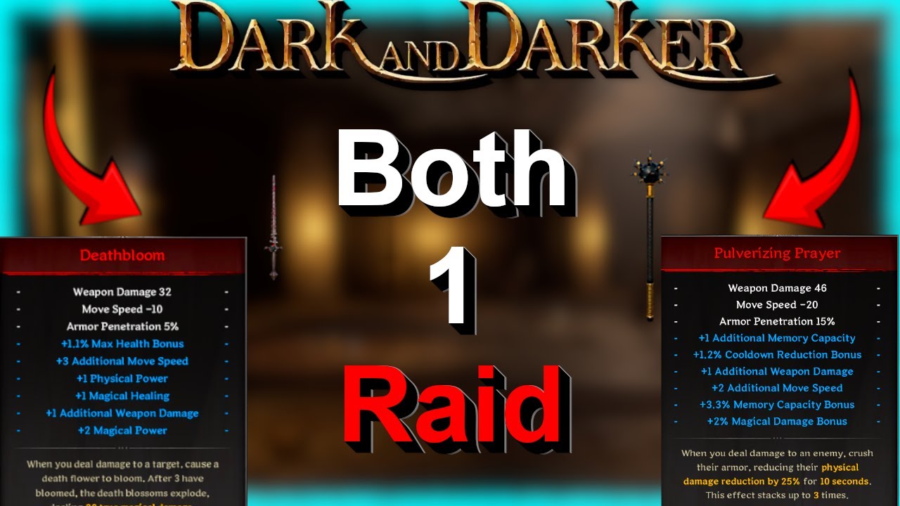 We Killed Pulverizing Prayer And Death Bloom | Dark and Darker