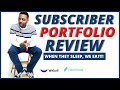 Subscriber Portfolio Review 🔥🔥🔥 | Creating millionaires one portfolio at a time