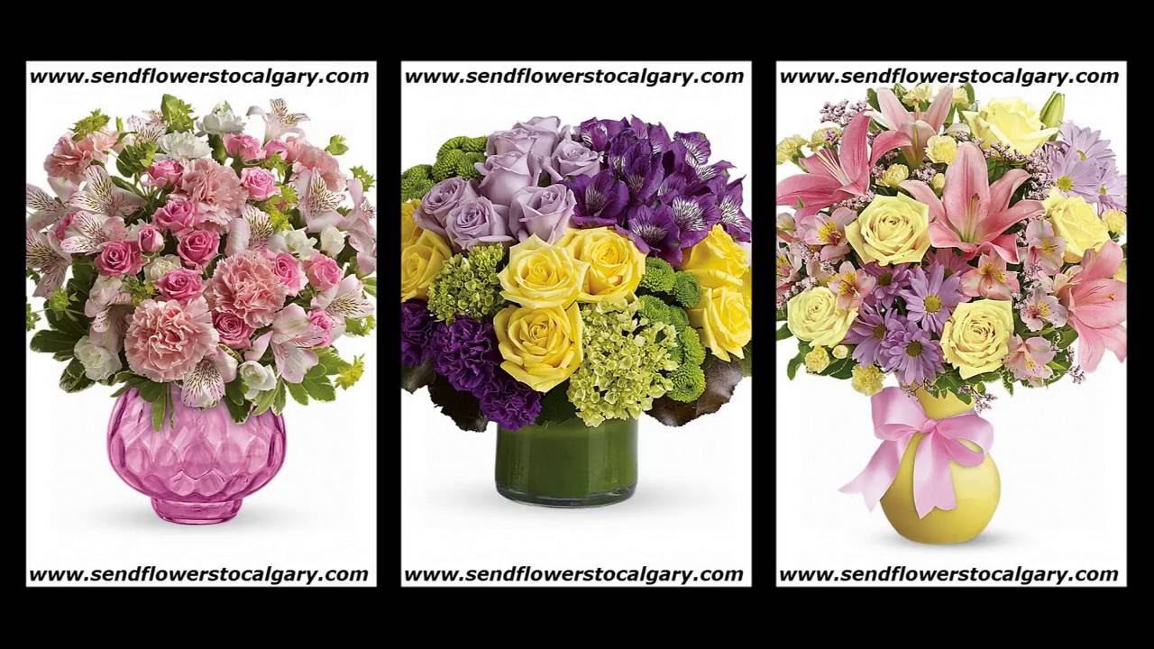 Send Flowers from New York, USA to Calgary, Alberta, Canada