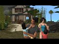 peace by the sea 🐈🌸 nekojima gameplay & speed decorating | the sims 2