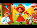 Cheerful Christmas Carols Cartoon for Kids | Baby Songs 07 🎁 TeleBom