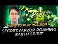 Secret.Yapzor Roaming Earth Spirit - Dota 2 Replay Full Gameplay