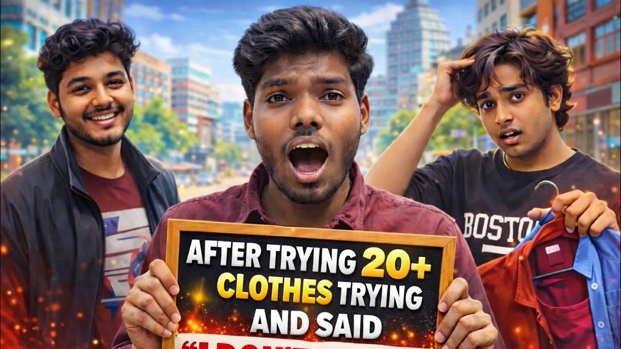 Why Didn't My Friend Buy Clothes In 1st Shop? 🤫