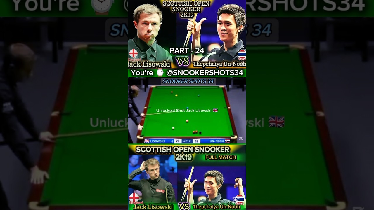 Un-Nooh🇹🇭Vs Jack Lisowski🇬🇧 Part-24✨ 
