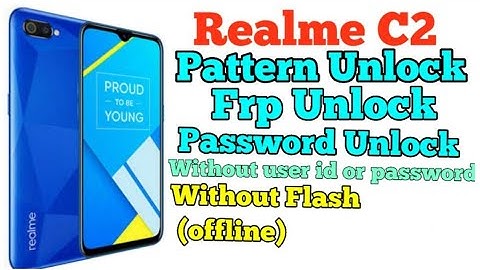 Realme c2 ka password kaise tode।। Realme C2 C3 ka pattern lock Tode