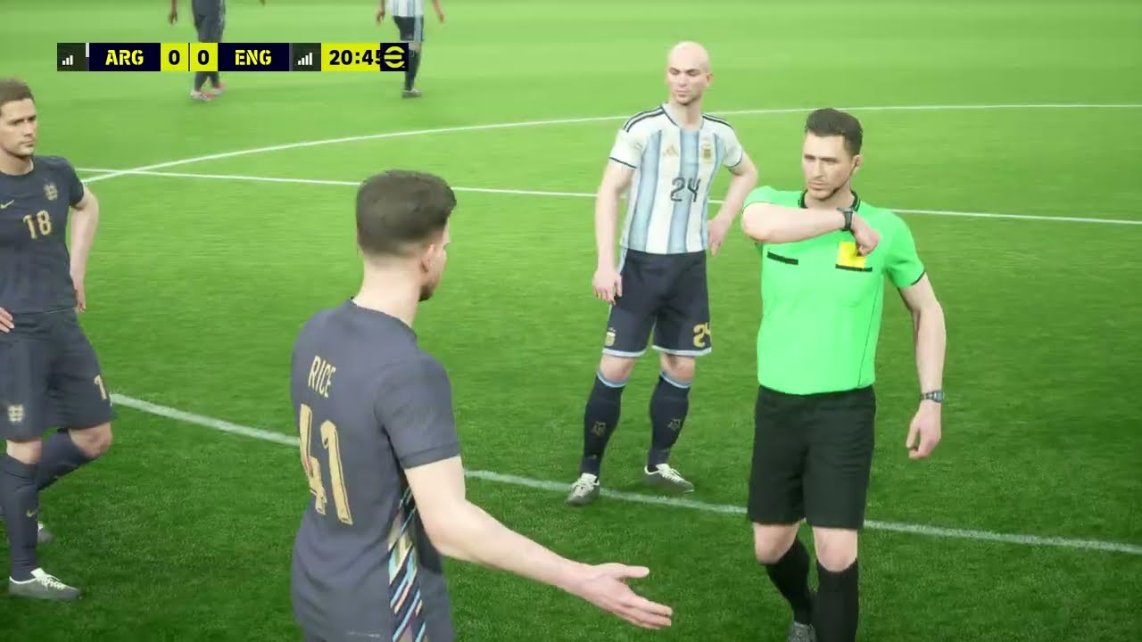 Argentina Vs Inglaterra Online Efootball 26