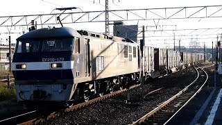 2016/10/15 【M2A形コンテナ】 遅1053レ EF210-170 名古屋駅 & 大垣駅