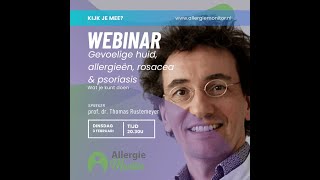 Gevoelige huid, eczeem, rosacea en huidbarrière herstellen uitgelegd met Prof. Thomas Rustemeijer