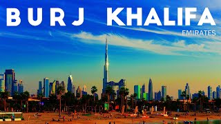 Burj Khalifa : a tower with a height of 828 meters and the tallest skyscraper in the world 🤯