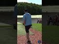 Simon Lizotte flashes chains and the crowd loves it 👏