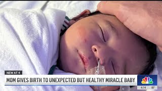 Bakersfield woman welcomes baby shortly after learning she's pregnant