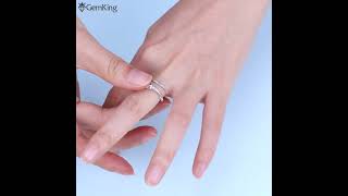GemKing BSR169 Snake Ring S925 Sterling Silver Ring