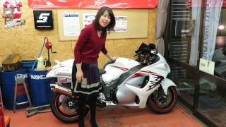 山形県酒田市バイク屋 鈴木モータース 隼女性ライダー 元ｵｰﾅｰ による中古車紹介 Youtube