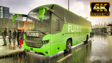 Fernbus Simulator - Scania Interlink HD | 4K Ultra HD |  GAMEPLAY !