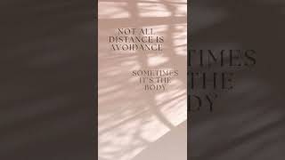 Not All Distance Is Avoidance