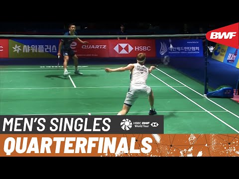 Korea Open 2023 | Kenta Nishimoto (JPN) [6] vs. Anders Antonsen (DEN) | QF