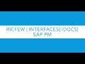 RICFEW | IDOCS | INTRO | SAP PM