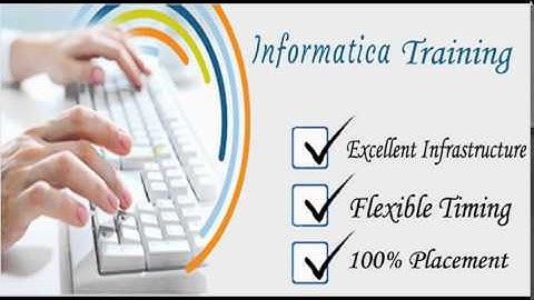 Advanced Level of Informatica Training by our industry experts