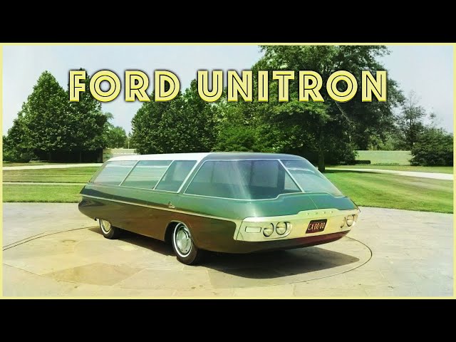 1961 Ford Unitron: The Futuristic Recreational Vehicle You've Never Seen class=