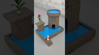 destroying a beautiful miniature clay house 😱#shorts