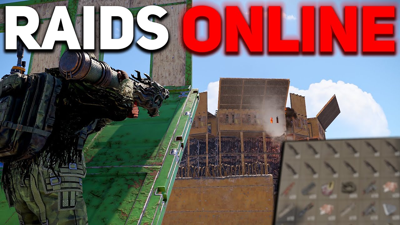 RAIDEAMOS ONLINE LAS BASES MÁS GRANDES DEL SERVER - Ludovici RUST