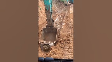 The process of soil excavation Good tools and machinery can increase work efficiency