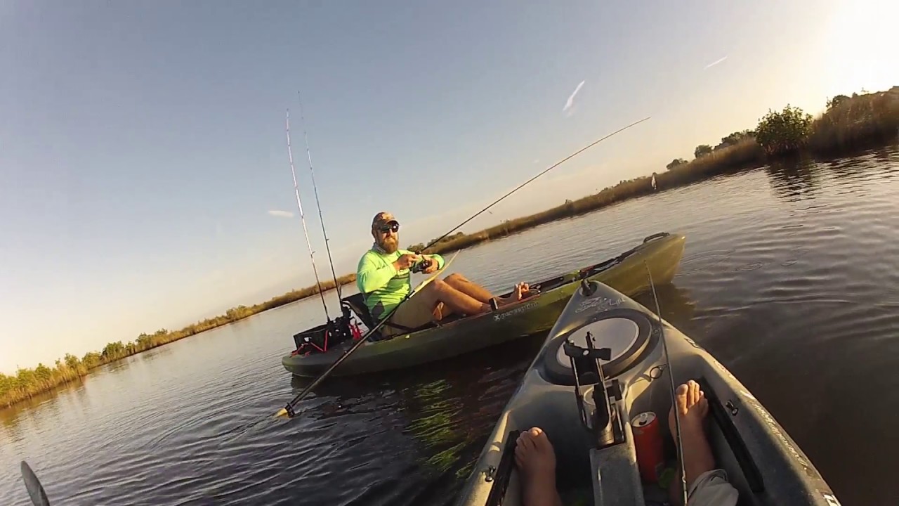 28" Redfish Gold Spoon Aripeka Florida YouTube