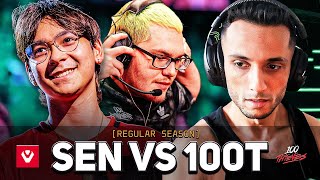 TENZ VS BOOSTIO! | FNS Reacts to Sentinels vs 100 Thieves (VCT 2024 Americas Stage 1) by FNS 70,476 views 1 month ago 32 minutes