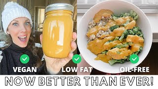THE BEST Vegan, Oil-Free, Low-Fat Cheese Sauce JUST GOT BETTER! / Plant-Based Diet