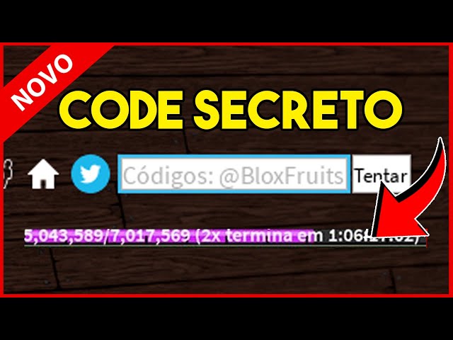 5 Códigos Secretos de 2x XP no Blox Fruits! (code blox fruit) ROBLOX 