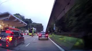 Smn7242u gla180 baby Mercedes road hogging and using handphone causing obstruction Smn7242u gla180 baby Mercedes road hogging and using handphone causing obstruction