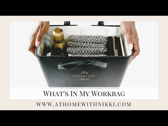 What's In My Bag + Bag Organizer (& Discount Code!) 